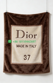 Dior Throw Blankets